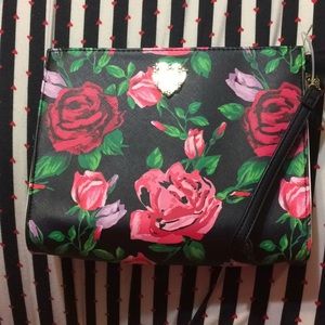Betsey Johnson large clutch